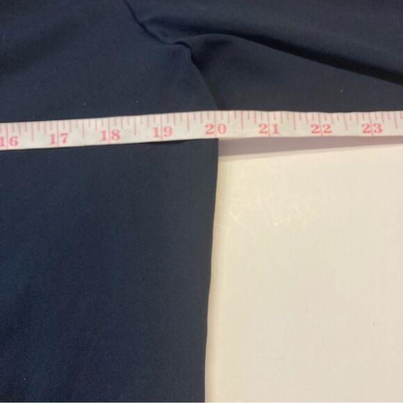 ALPHALETE 1/4 Zip‎ Pullover Mens Small Navy Blue Gym Activewear LDB MORE-1502 - Picture 4 of 5